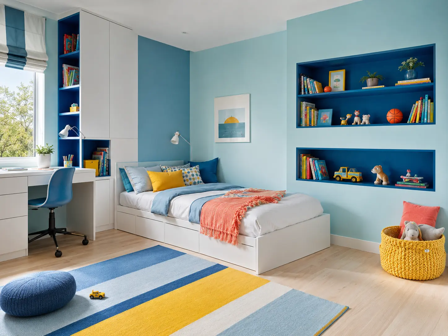 Chambre de bébé vert menthe