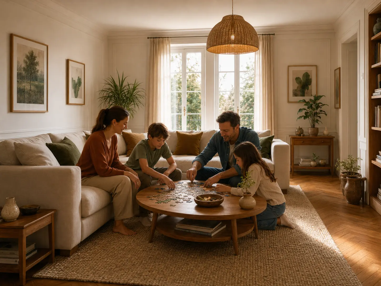 Salon familial