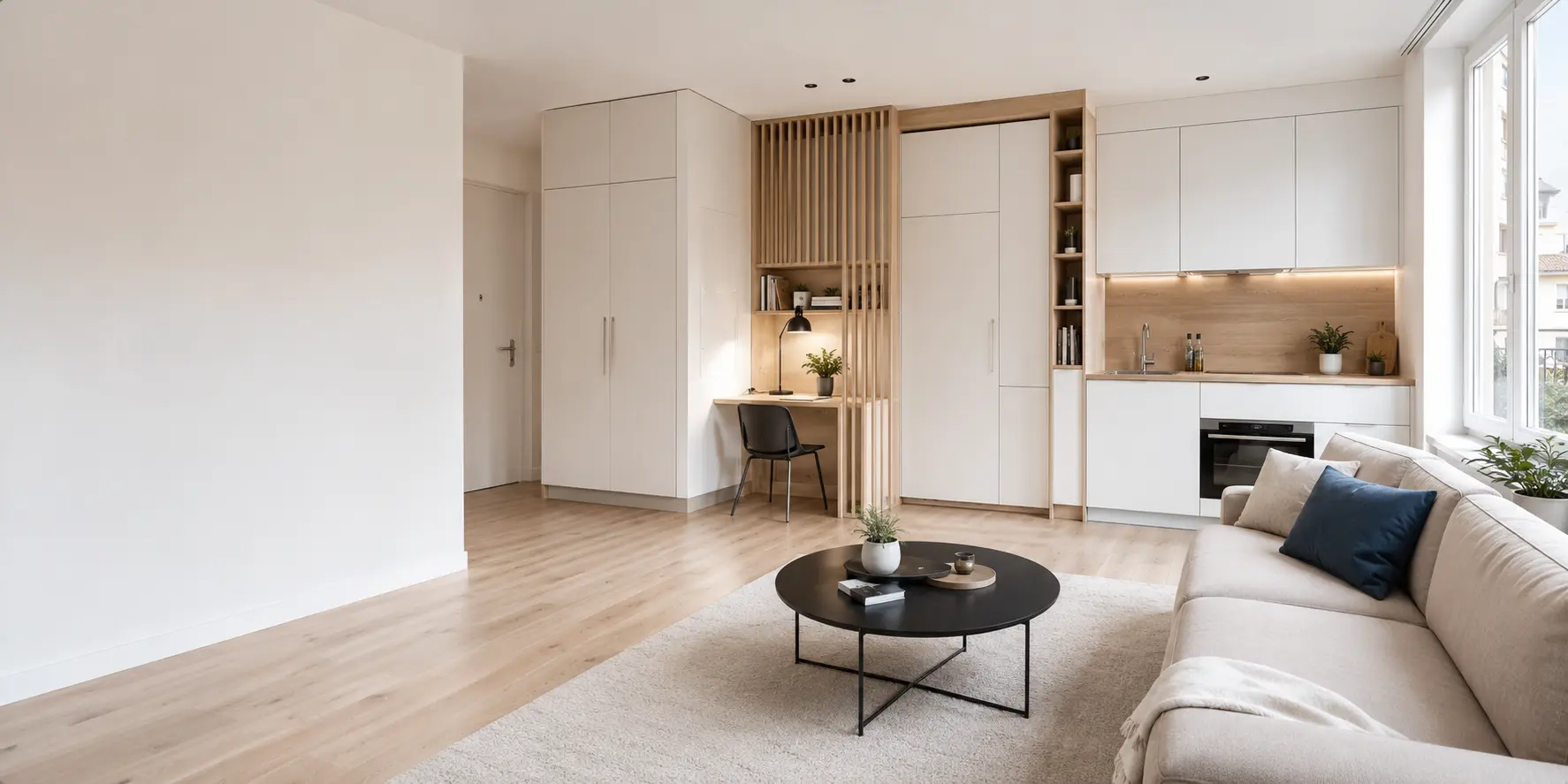 Aménagement d’un studio sur mesure