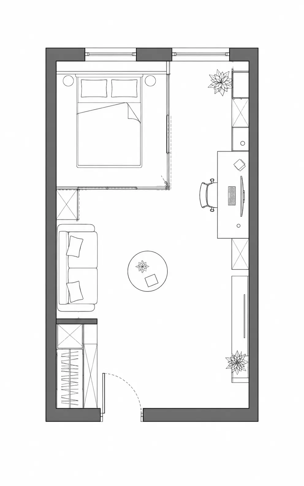 Plan 2D du projet 05