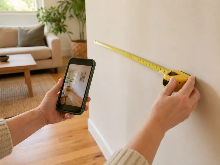 Prendre les mesures de sa pièce et envoyer ses photos