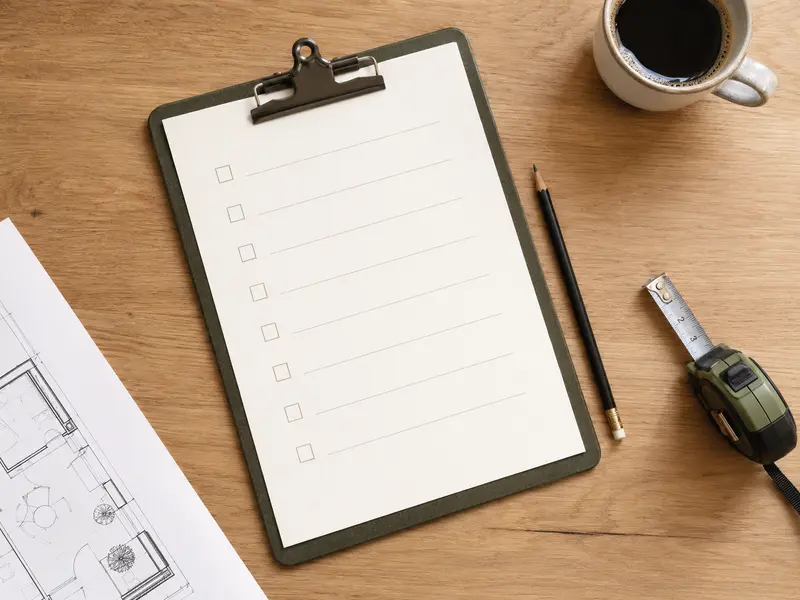 Checklist de préparation d’un projet d’aménagement