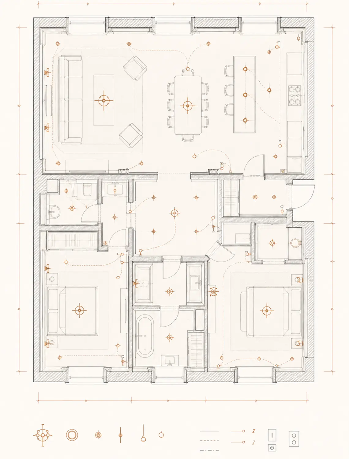 Plan d’éclairage et circuits
