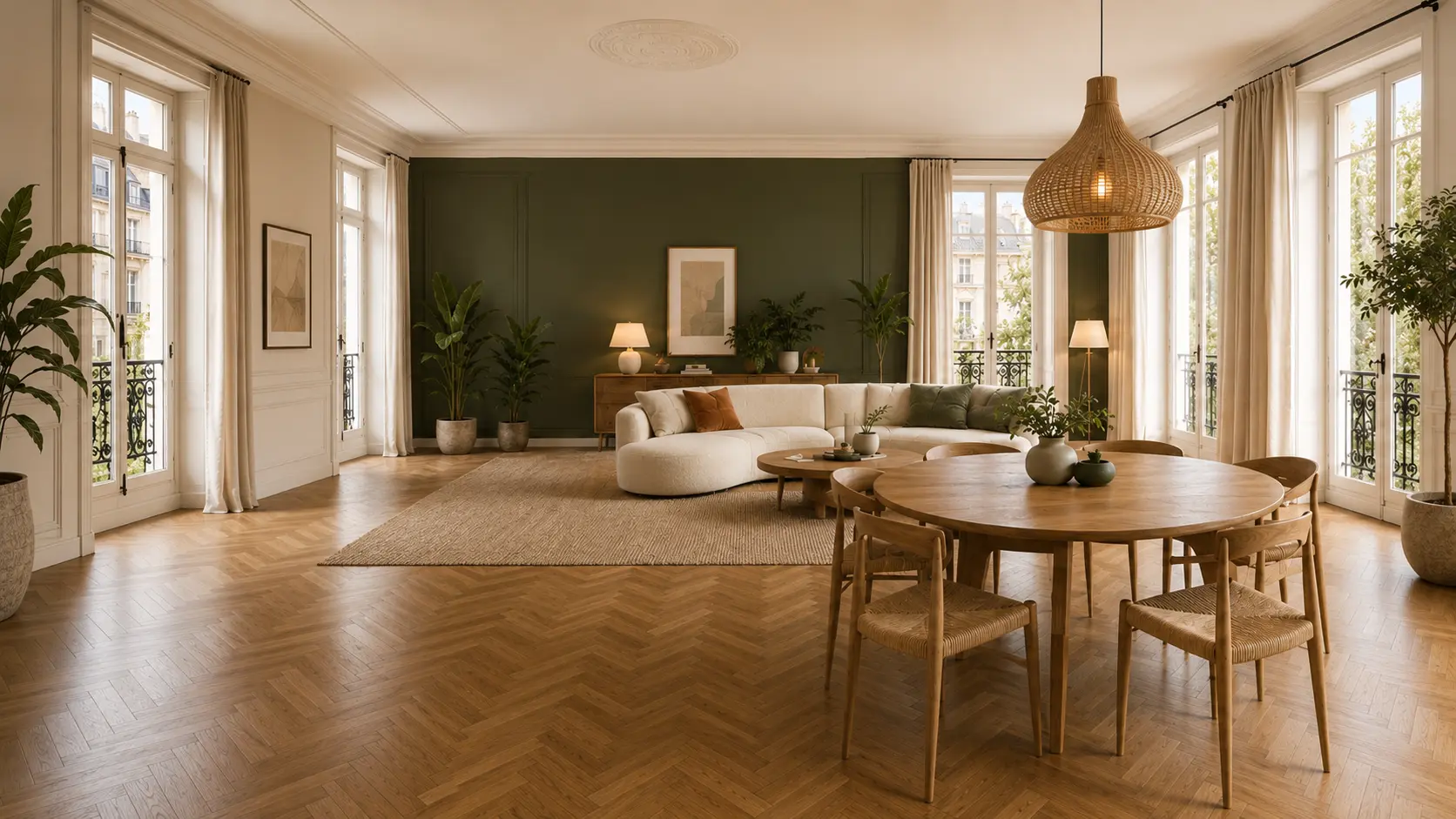 Intérieur final prêt à réaliser
