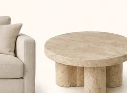 Table basse ronde