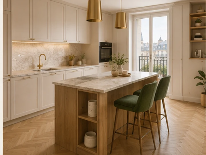 Visualisation 3D d’une cuisine