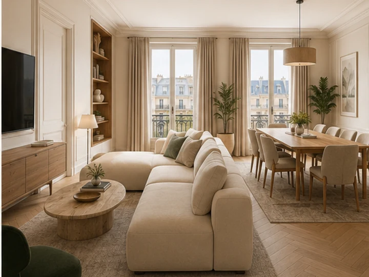 Projet de salon en visualisation 3D