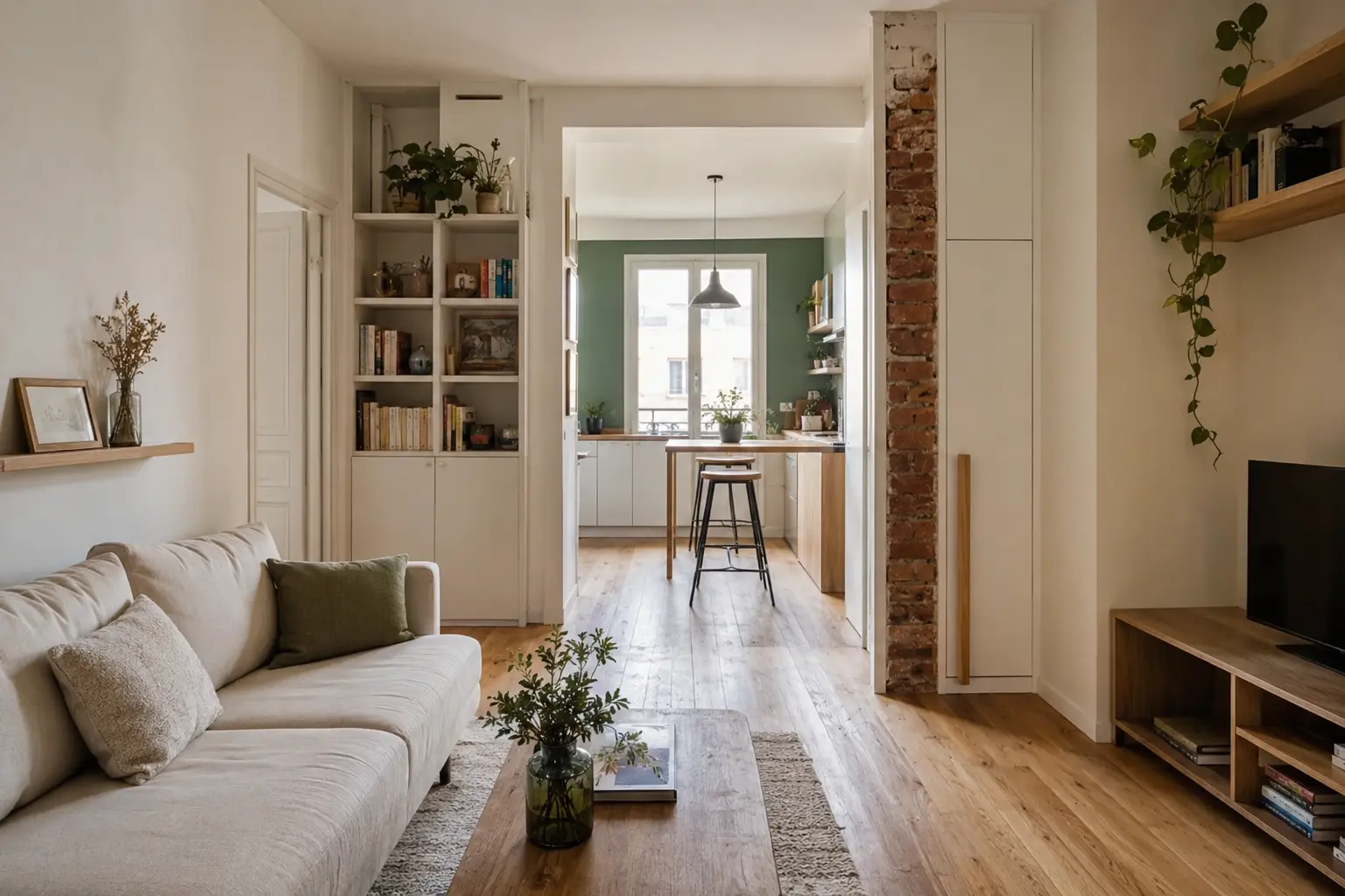 Appartement ancien rénové à Montreuil ou Pantin