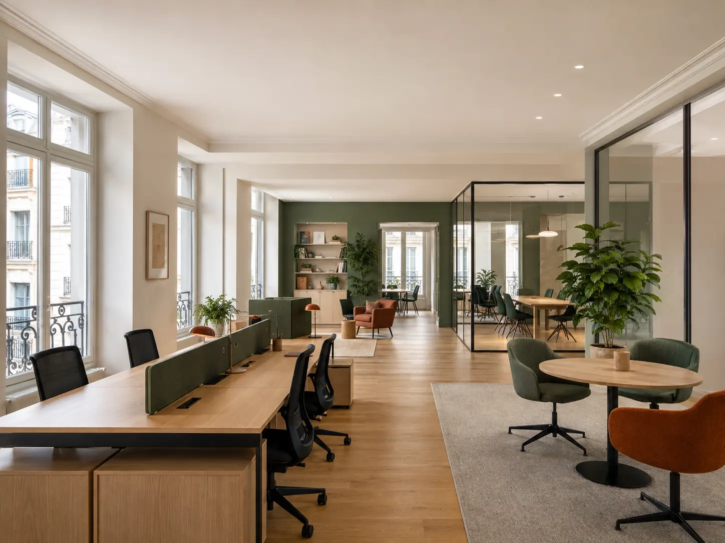 Nouveaux bureaux professionnels &agrave; am&eacute;nager