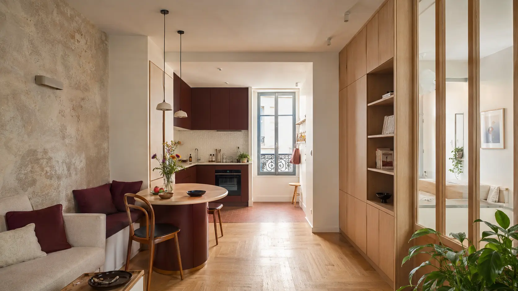Appartement ancien rénové aux Gobelins ou à la Butte-aux-Cailles
