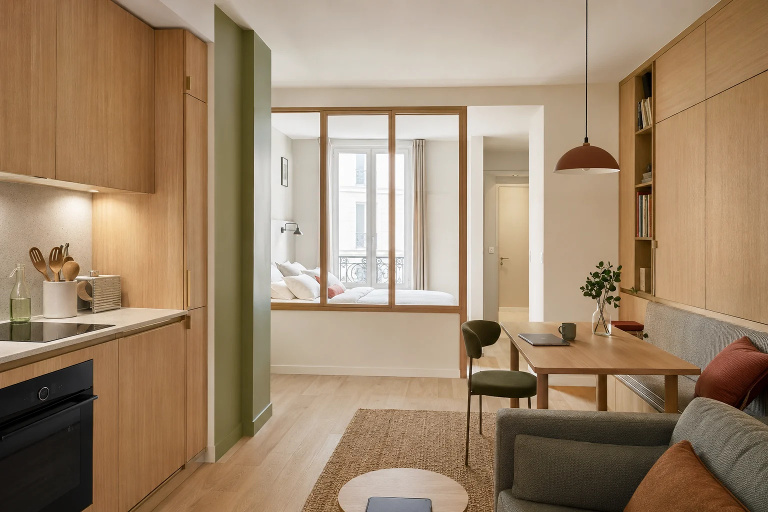 Petit appartement optimisé à Pernety et Plaisance