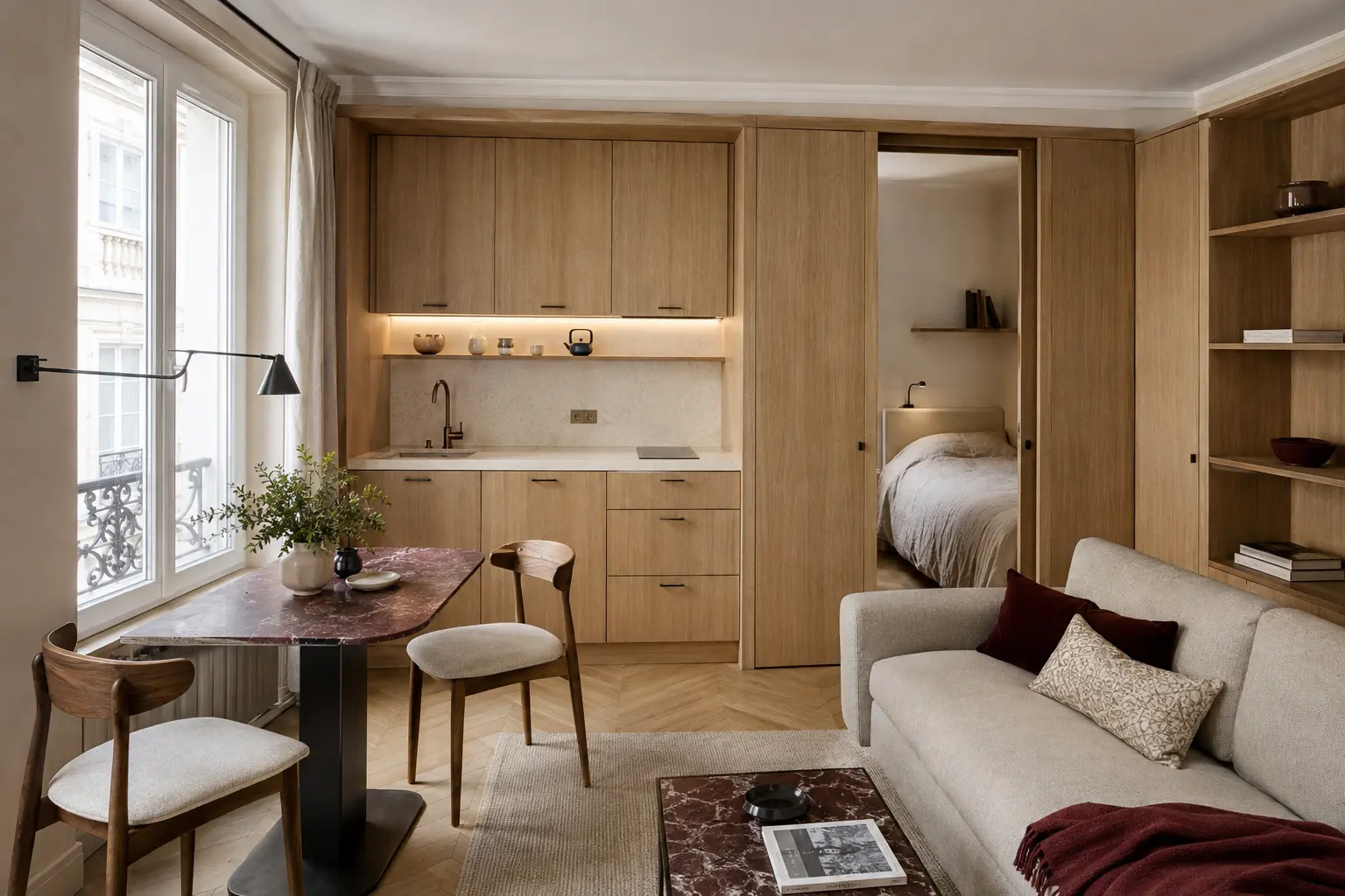 Pied-à-terre optimisé près d’Odéon à Paris 6