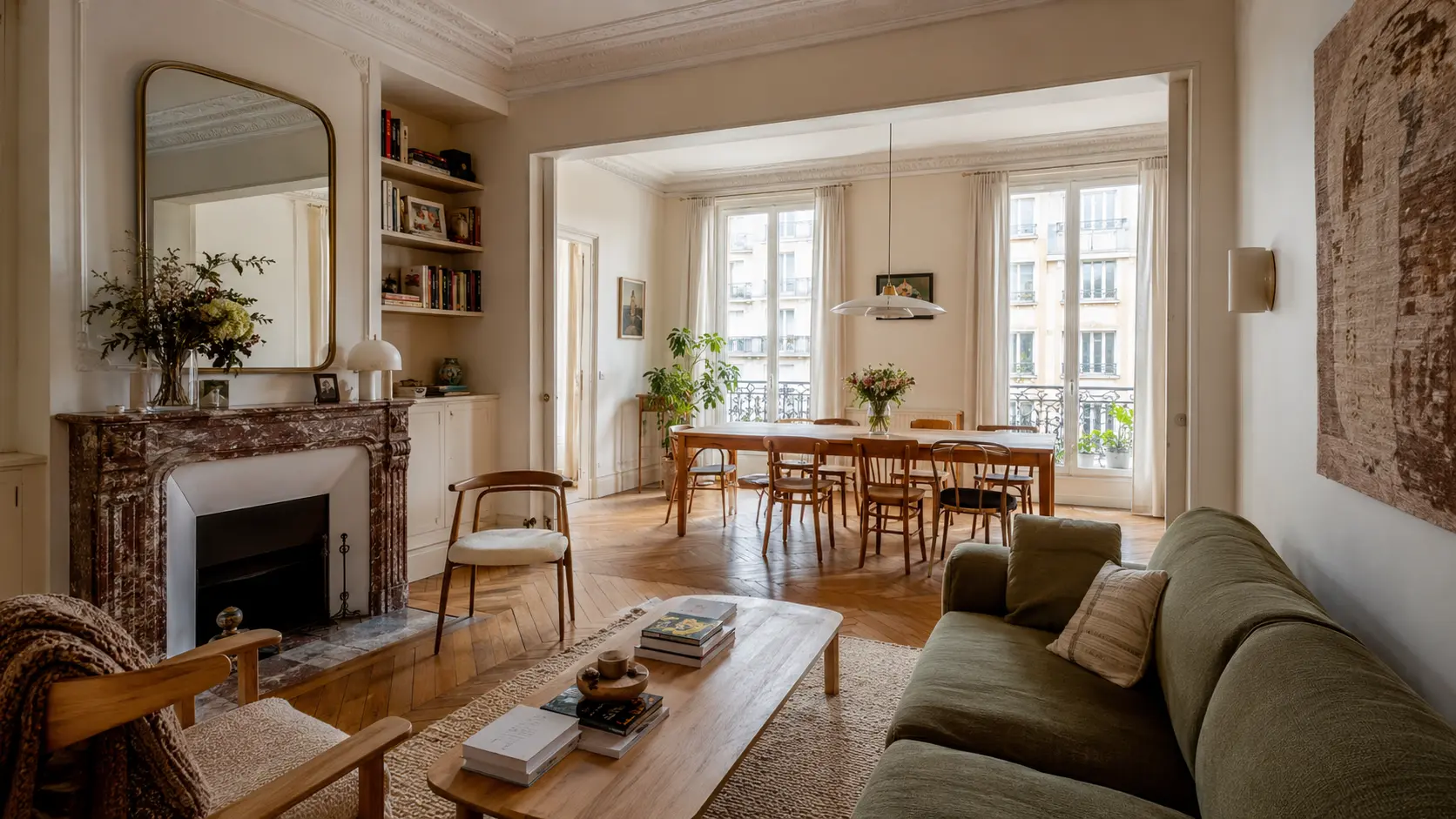 Appartement familial rénové à Paris 18e près de Jules-Joffrin et Lamarck